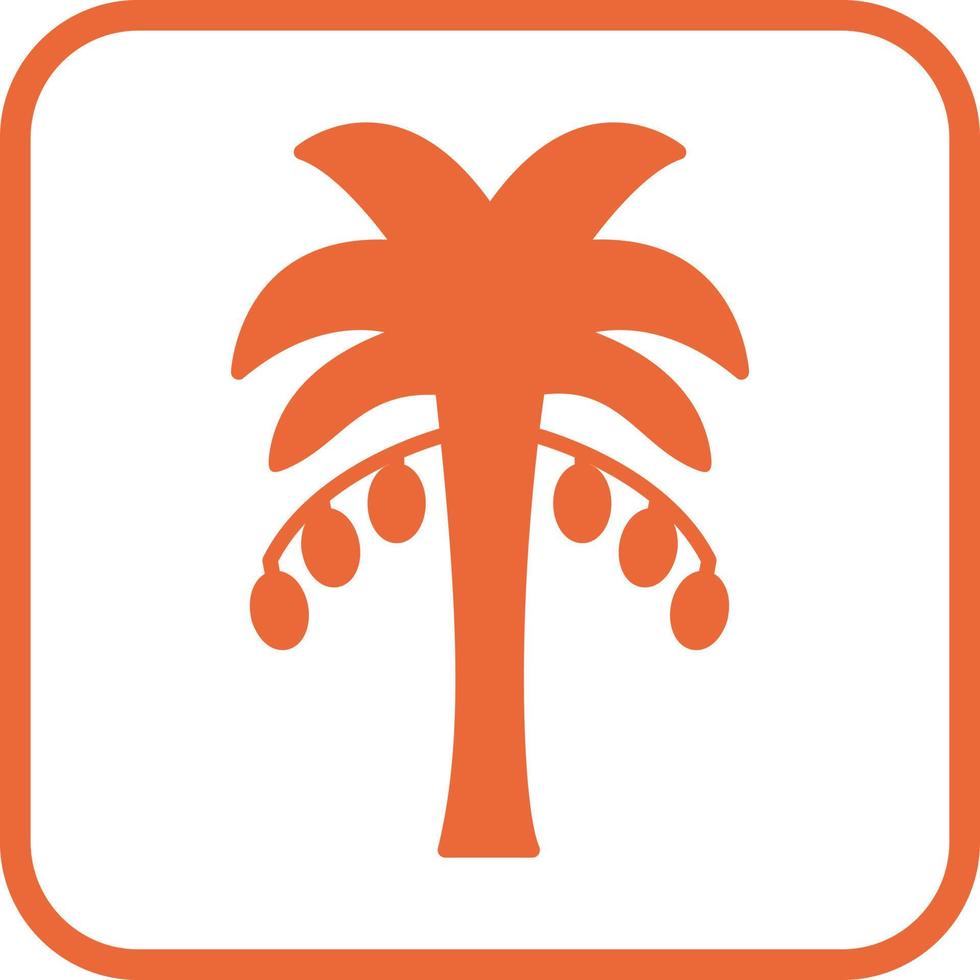 Coconut trees Vector Icon