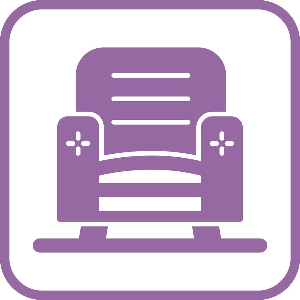 Armchair Vector Icon