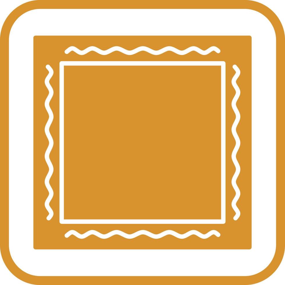 Unique Frame Vector Icon