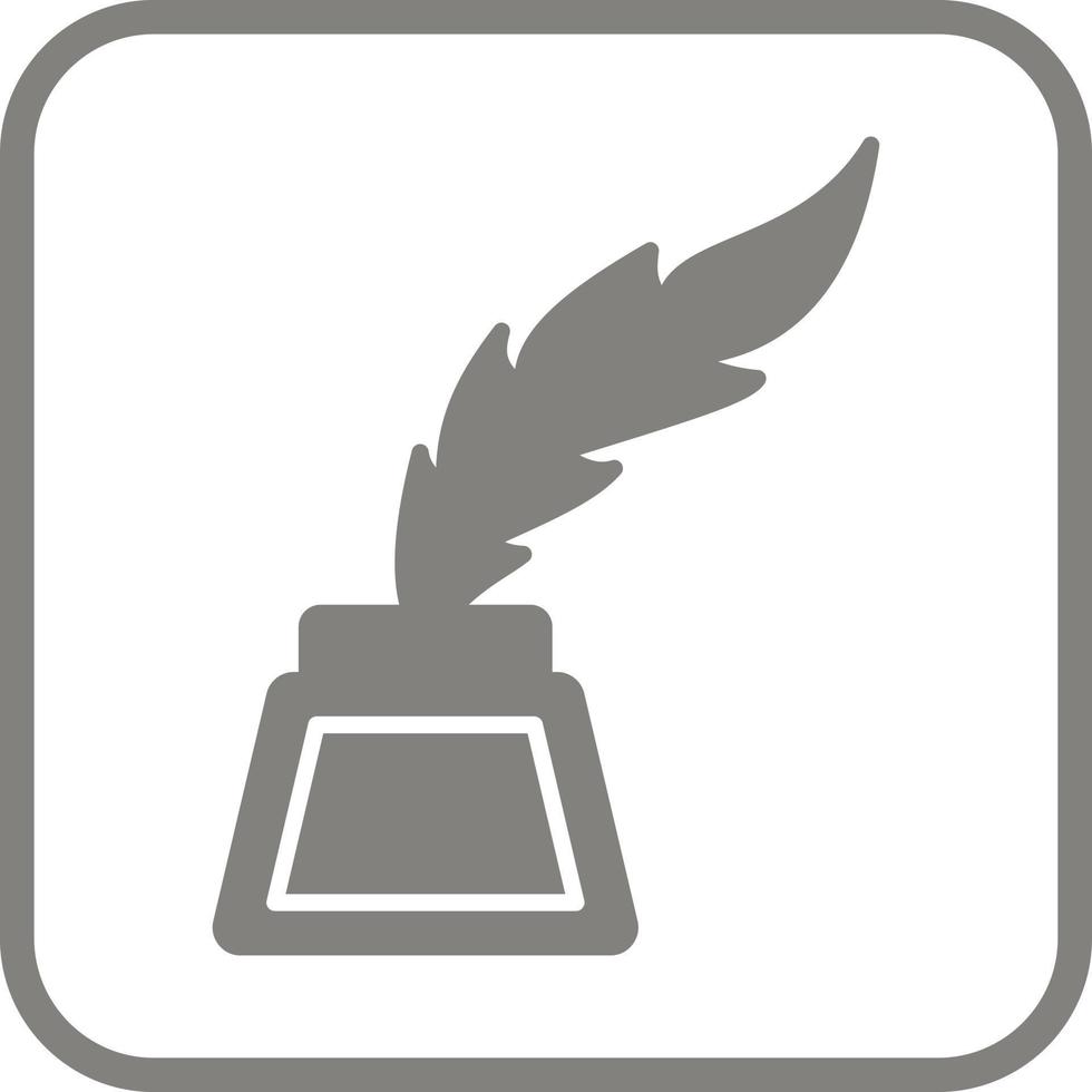 Inkwell Vector Icon