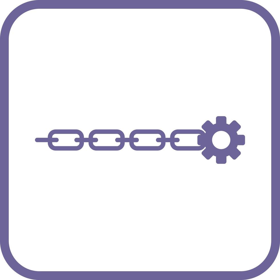 Unique Link Optimization Vector Icon