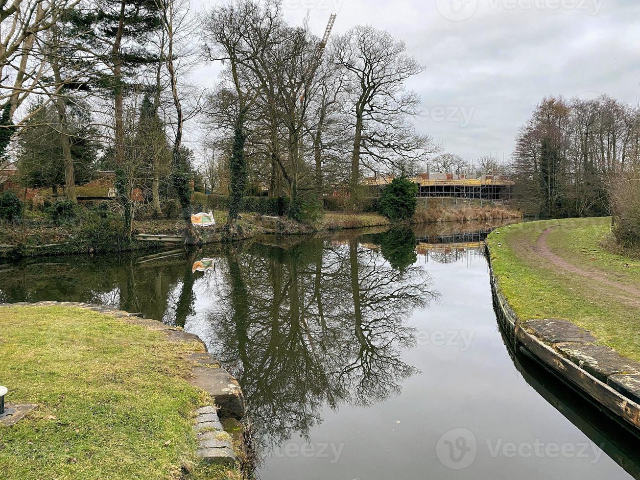 A view of the Canal near Whitchurch in Shropshire photo