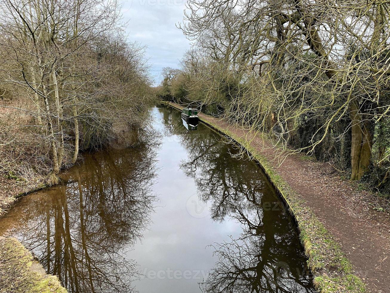 A view of the Canal near Whitchurch in Shropshire photo
