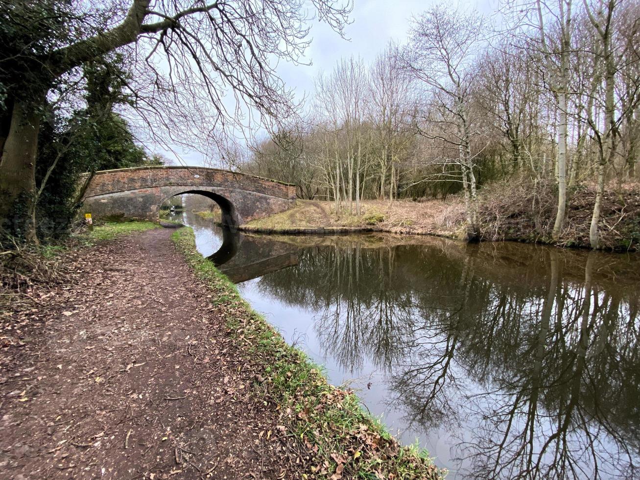 A view of the Canal near Whitchurch in Shropshire photo