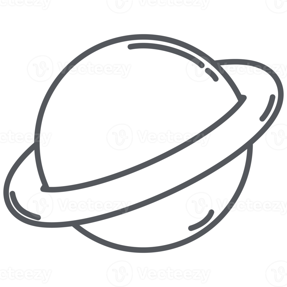 anillado planeta garabatear espacio guerras línea Arte png