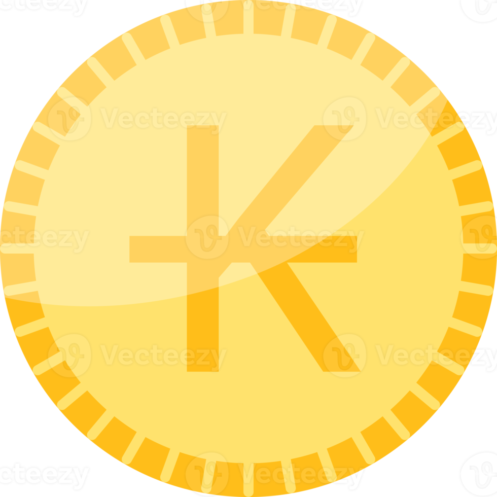 Lao kip currency symbol coin. png