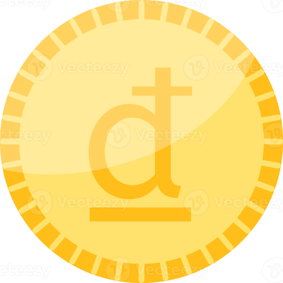 Vietnam's currency symbol coin . png