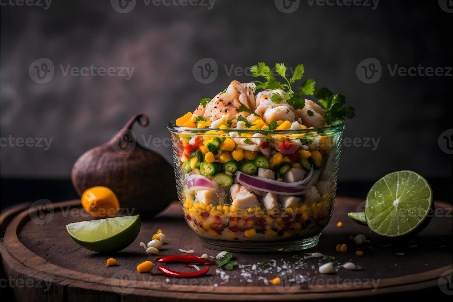 Ceviche High-quality images showcase this beloved traditional dish in all its glory, from classic street food to gourmet styles. Perfect for cookbooks, food blogs, menu photo
