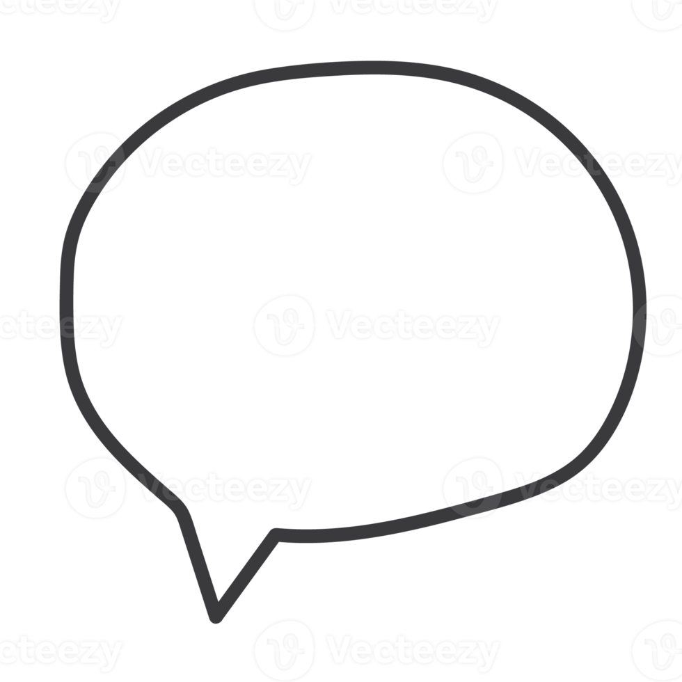 Speech bubble talk conversation png