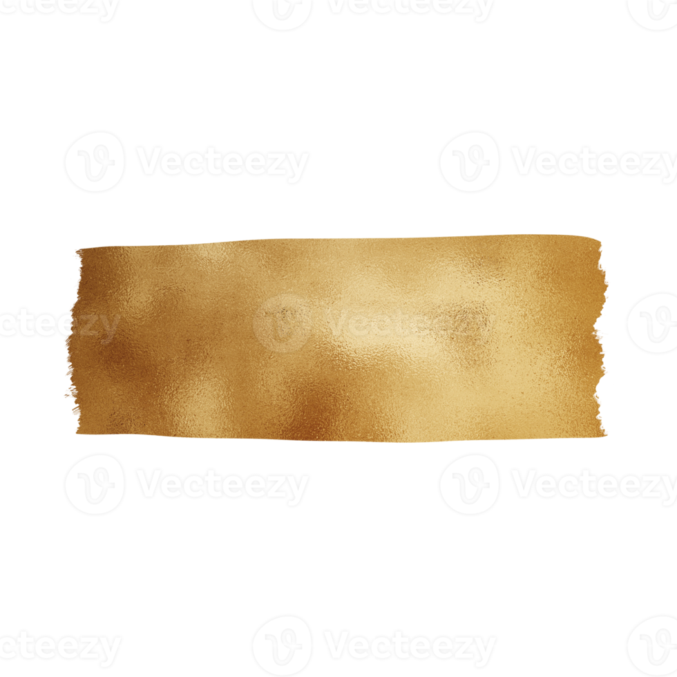 Golden Ripped Paper png