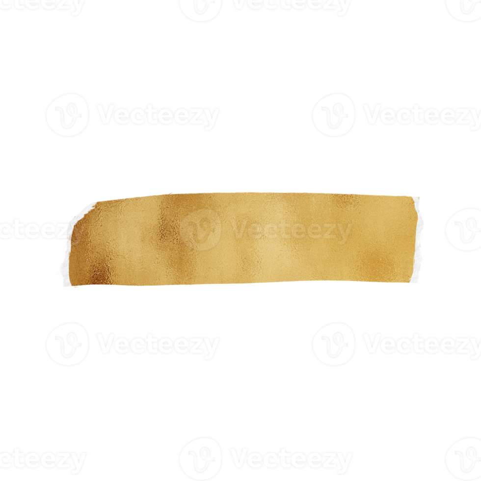 Golden Ripped Paper png