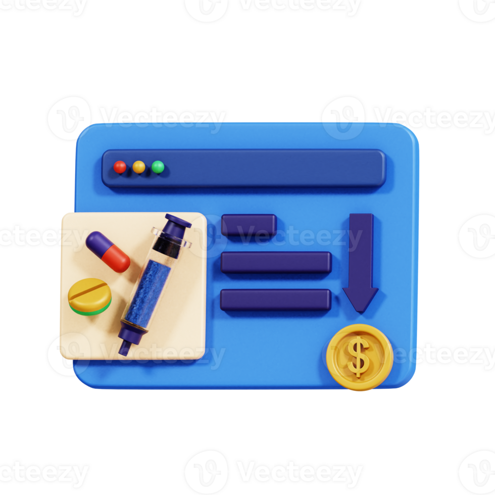 Deep Web 3D Icon png