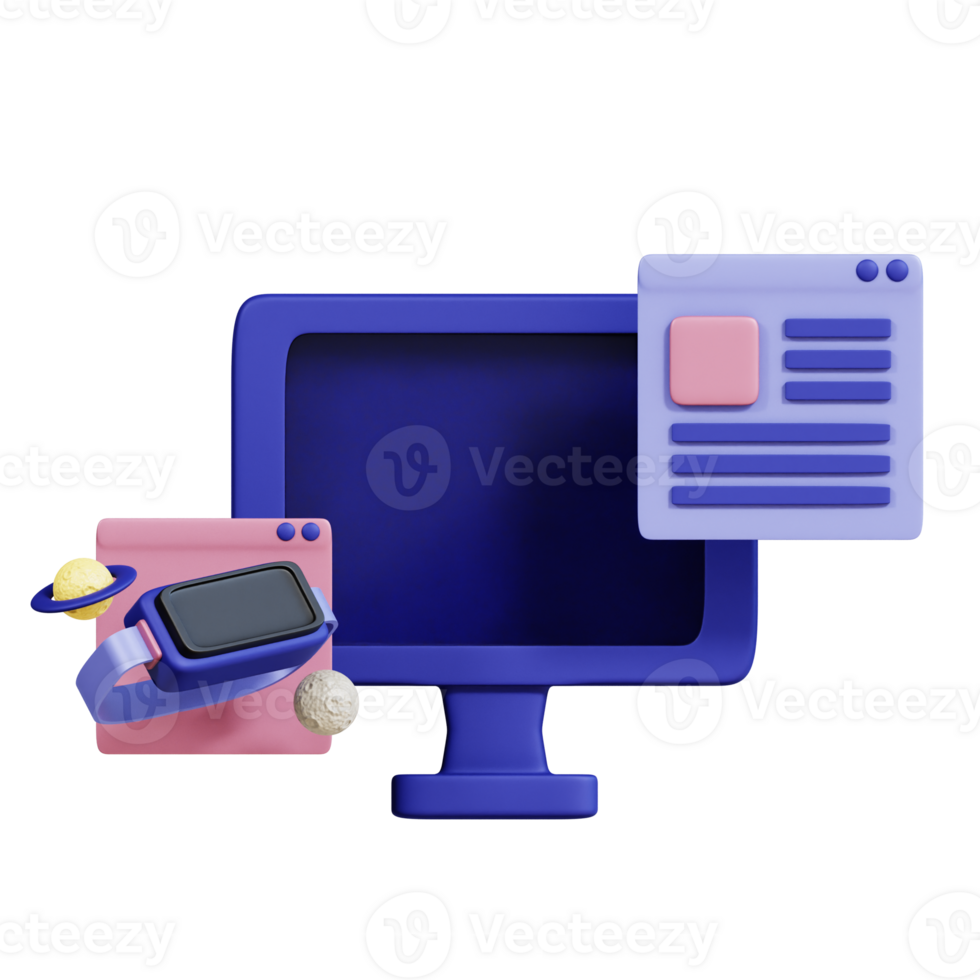 metaverso 3d icono png