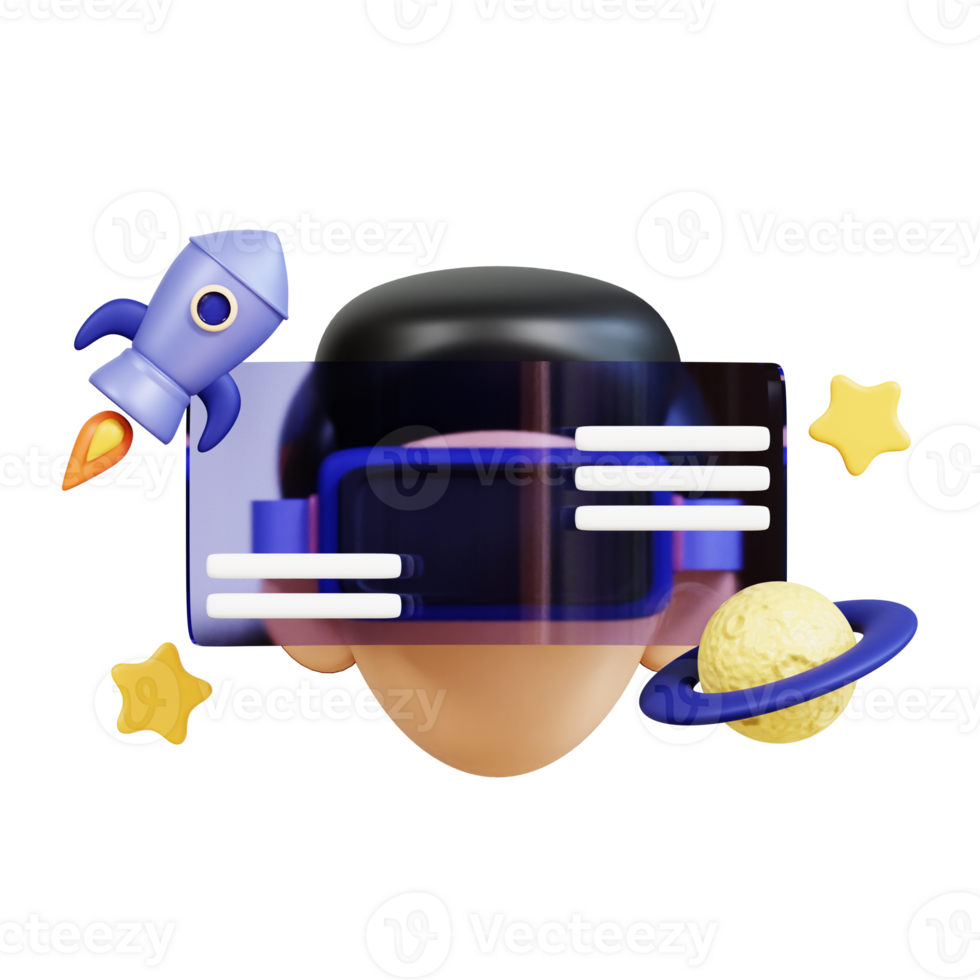 metaverso 3d ícone png