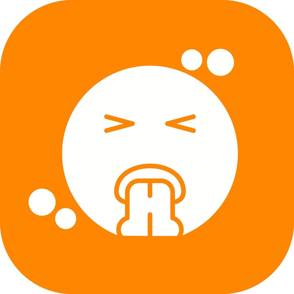 Vomit Vector Icon