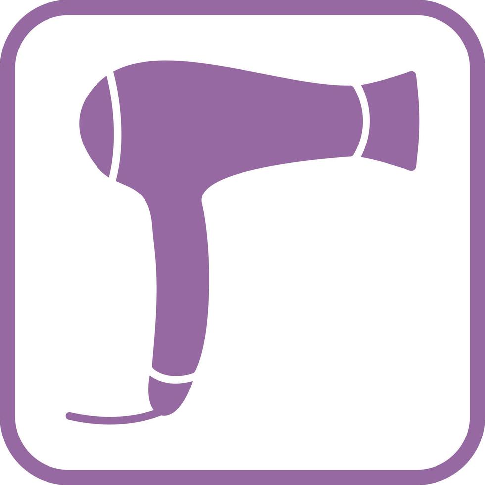 Hair Dryer Vector Icon