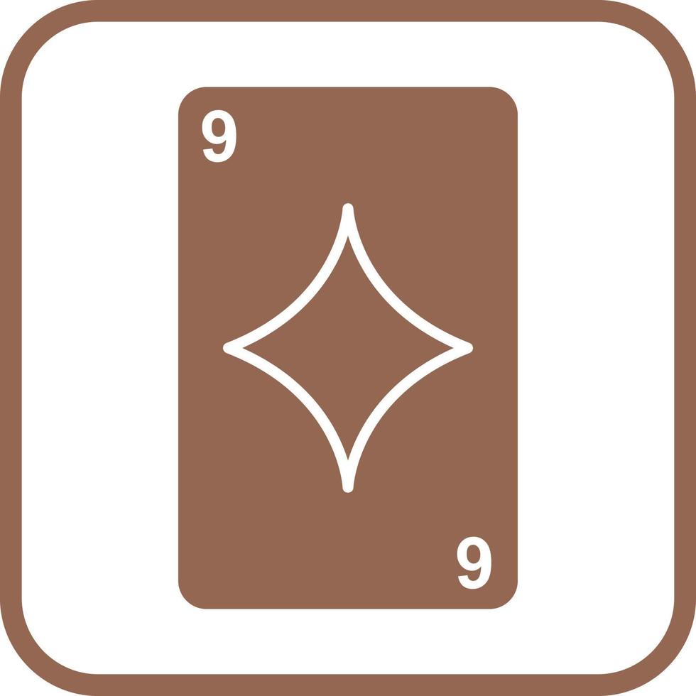 Diamonds Card Vector Icon