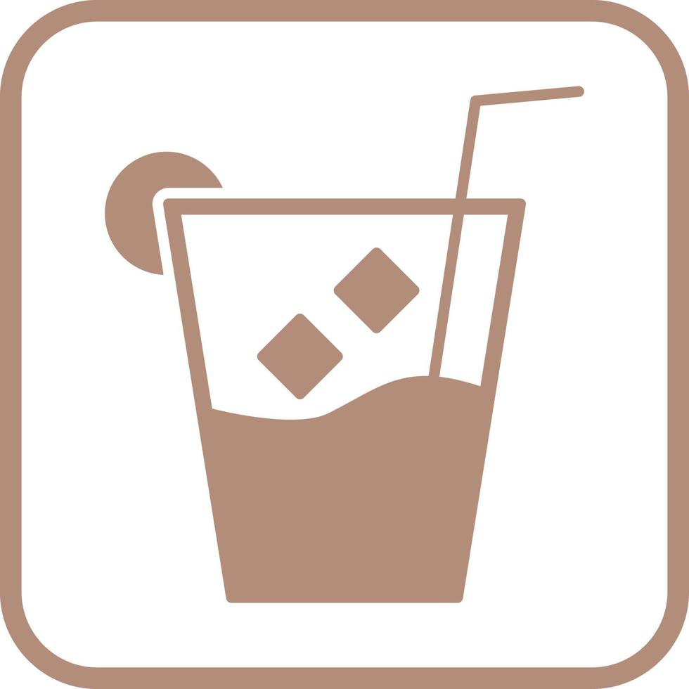 Unique Whiskey Sour Vector Icon