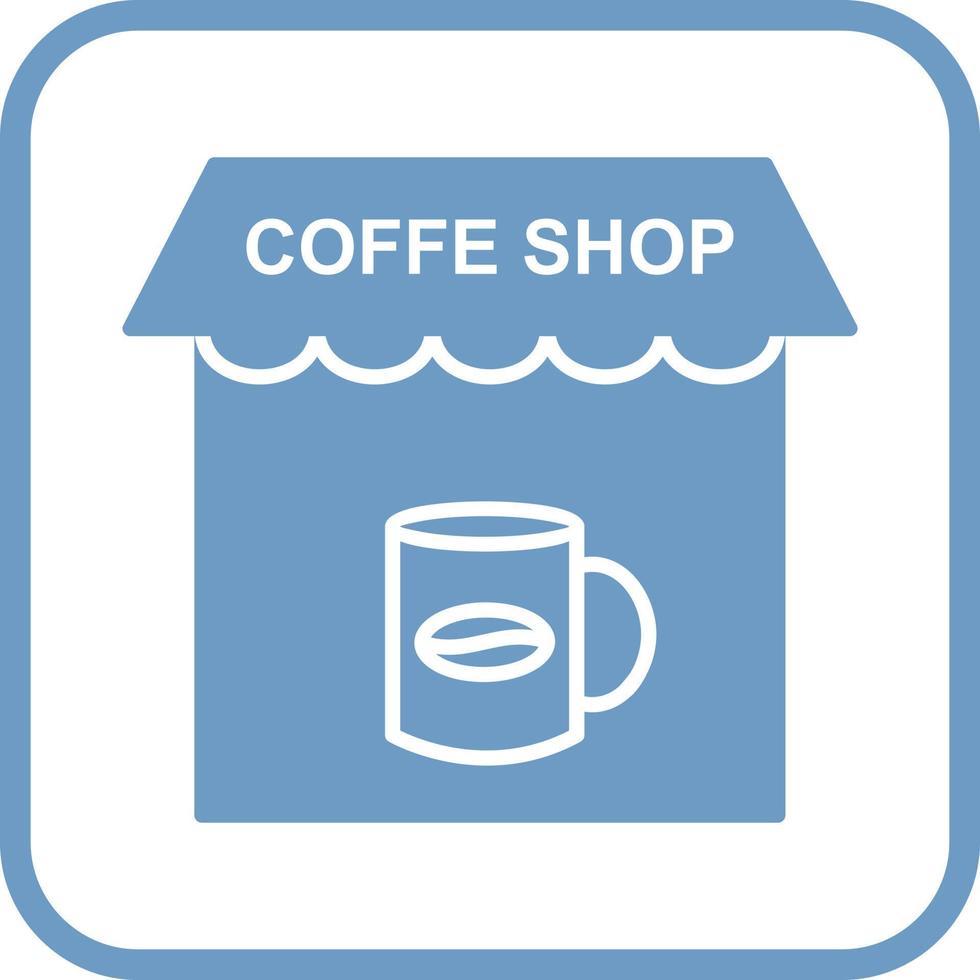 Coffee Shop Vector Icon