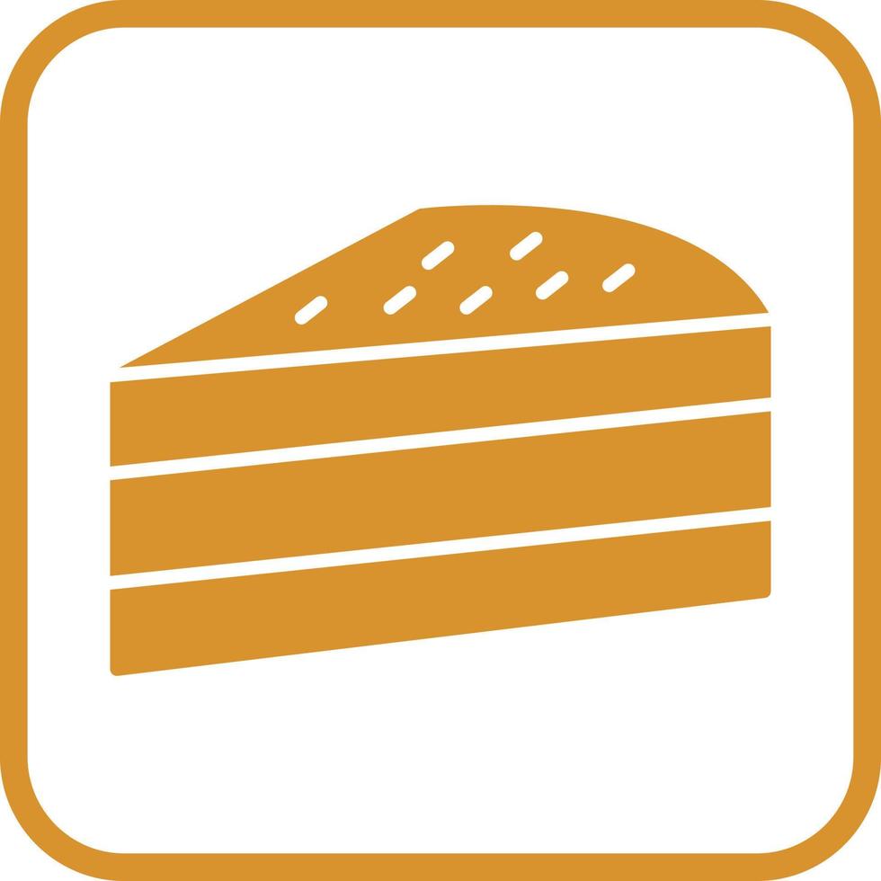 Cake Slice Vector Icon