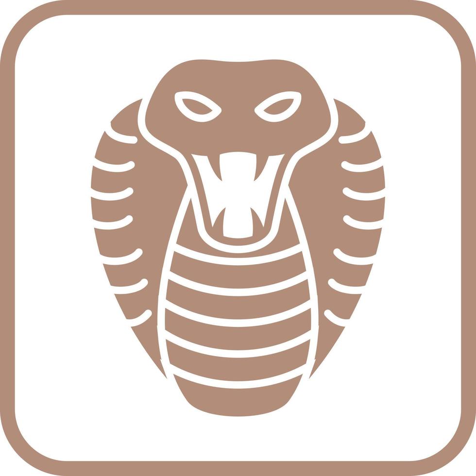 icono de vector de serpiente