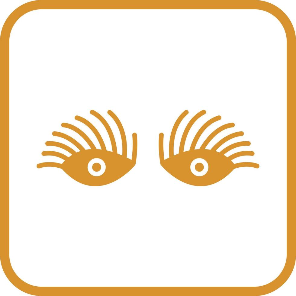 Longlashes Vector Icon