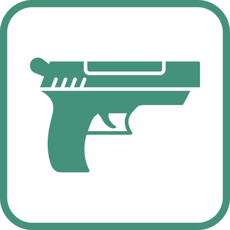 icono de vector de pistola