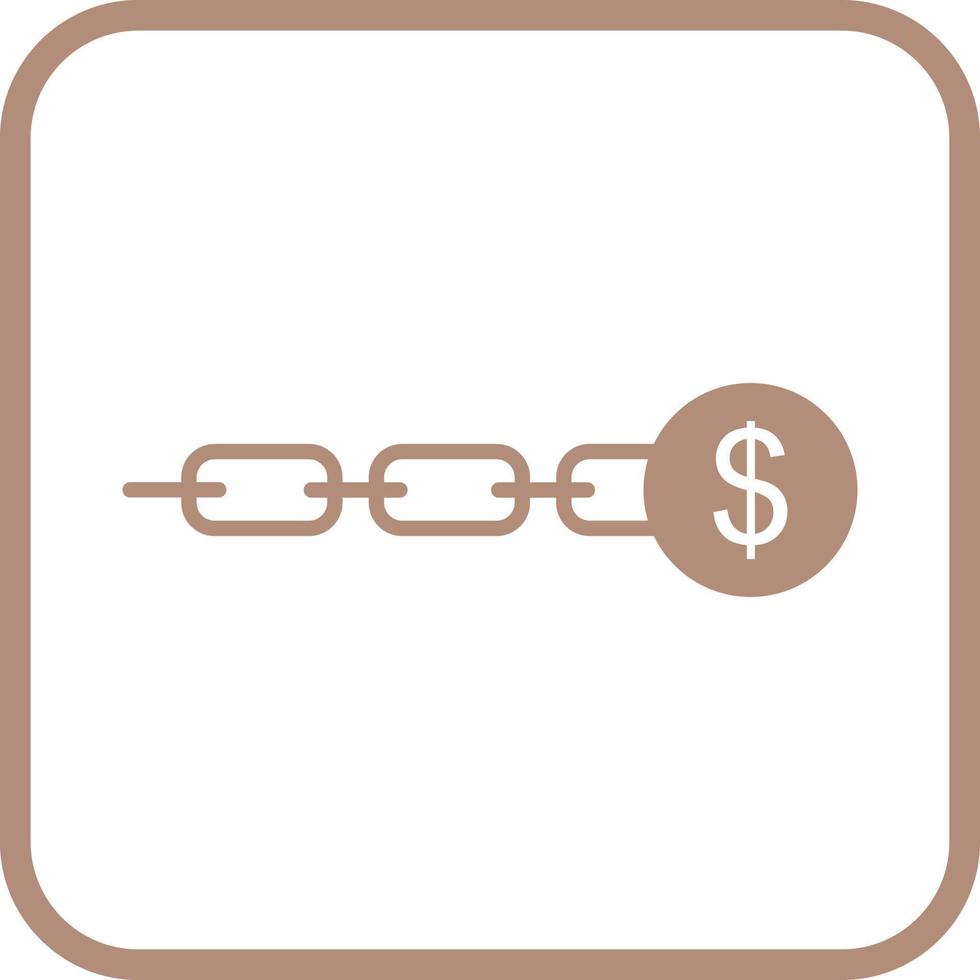 Unique Link Sales Vector Icon