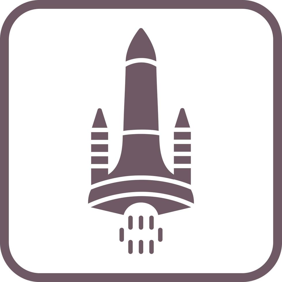 Space Shuttle Vector Icon