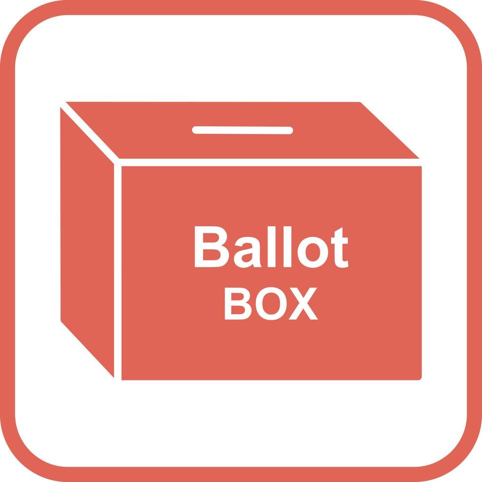 Ballot Box Vector Icon