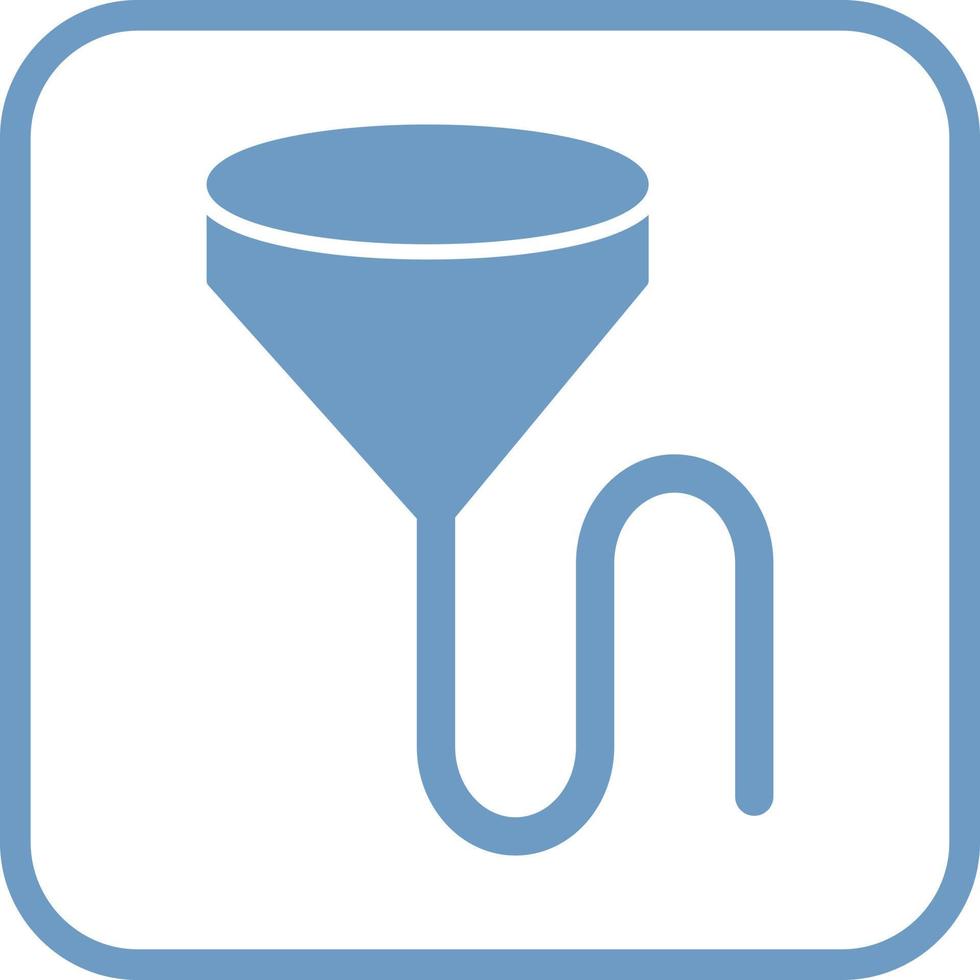 Unique Beer Bong Vector Icon