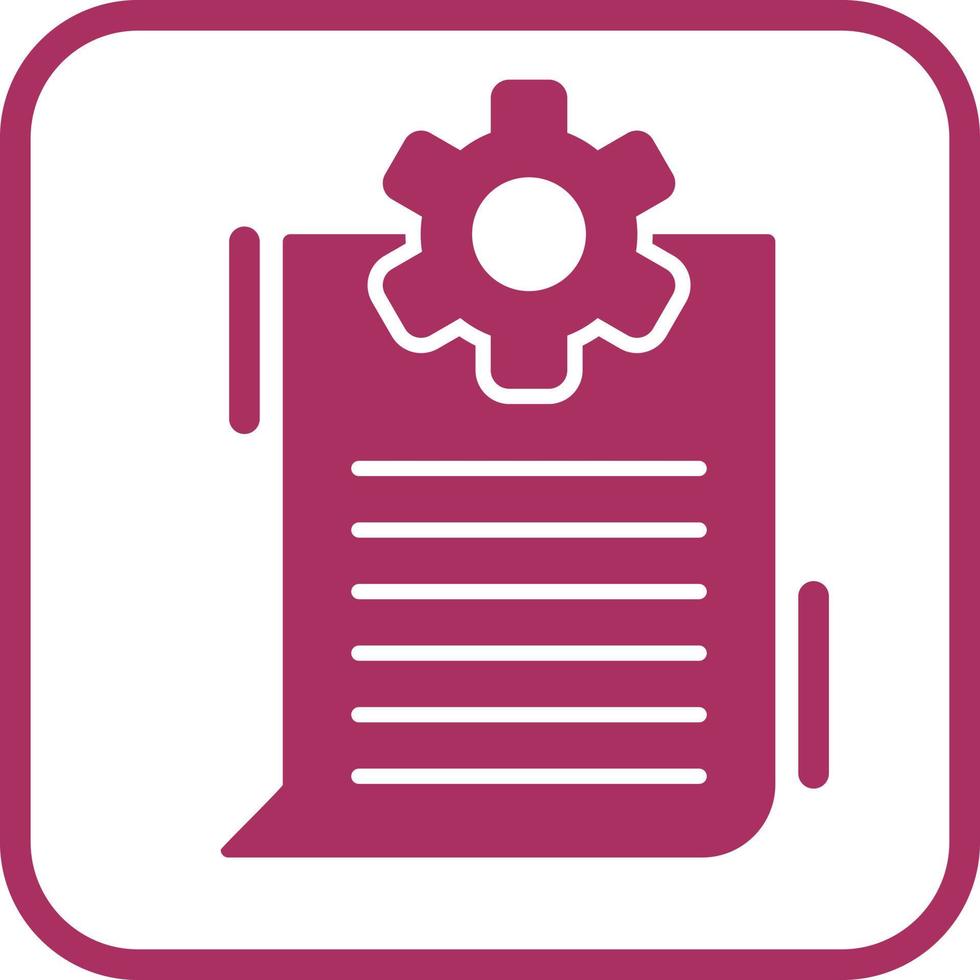 Content Management Vector Icon