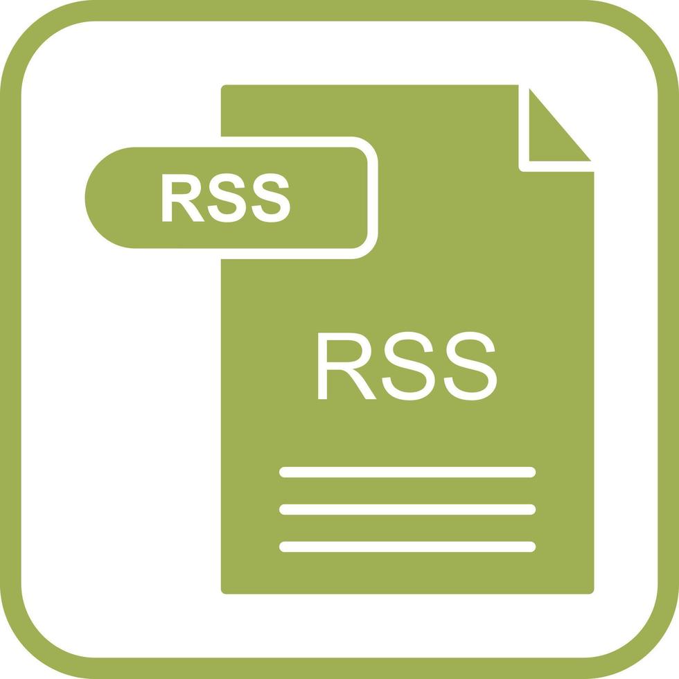 RSS Vector Icon
