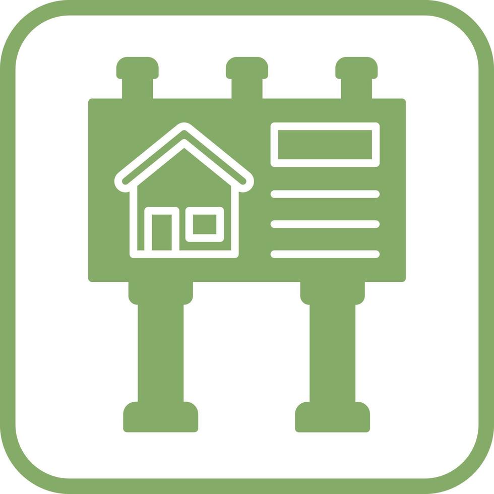 Billboard Vector Icon