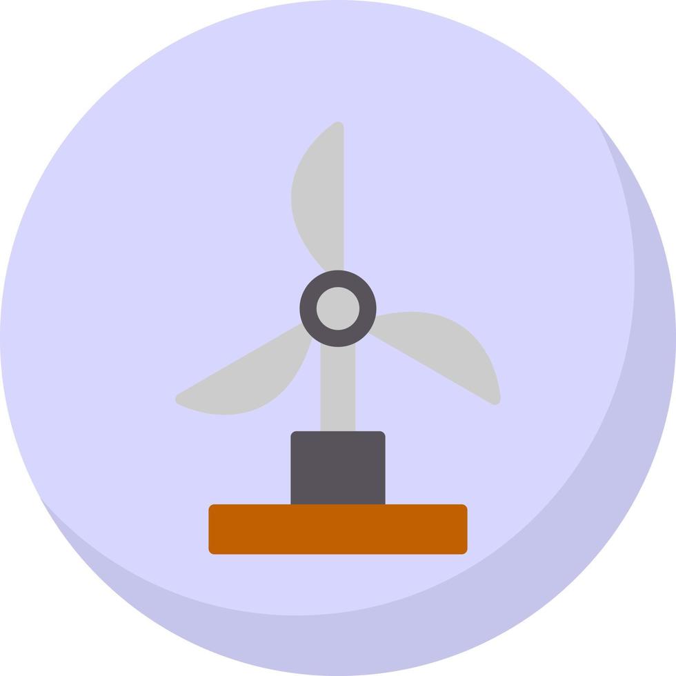 Windmill Vector Icon Design