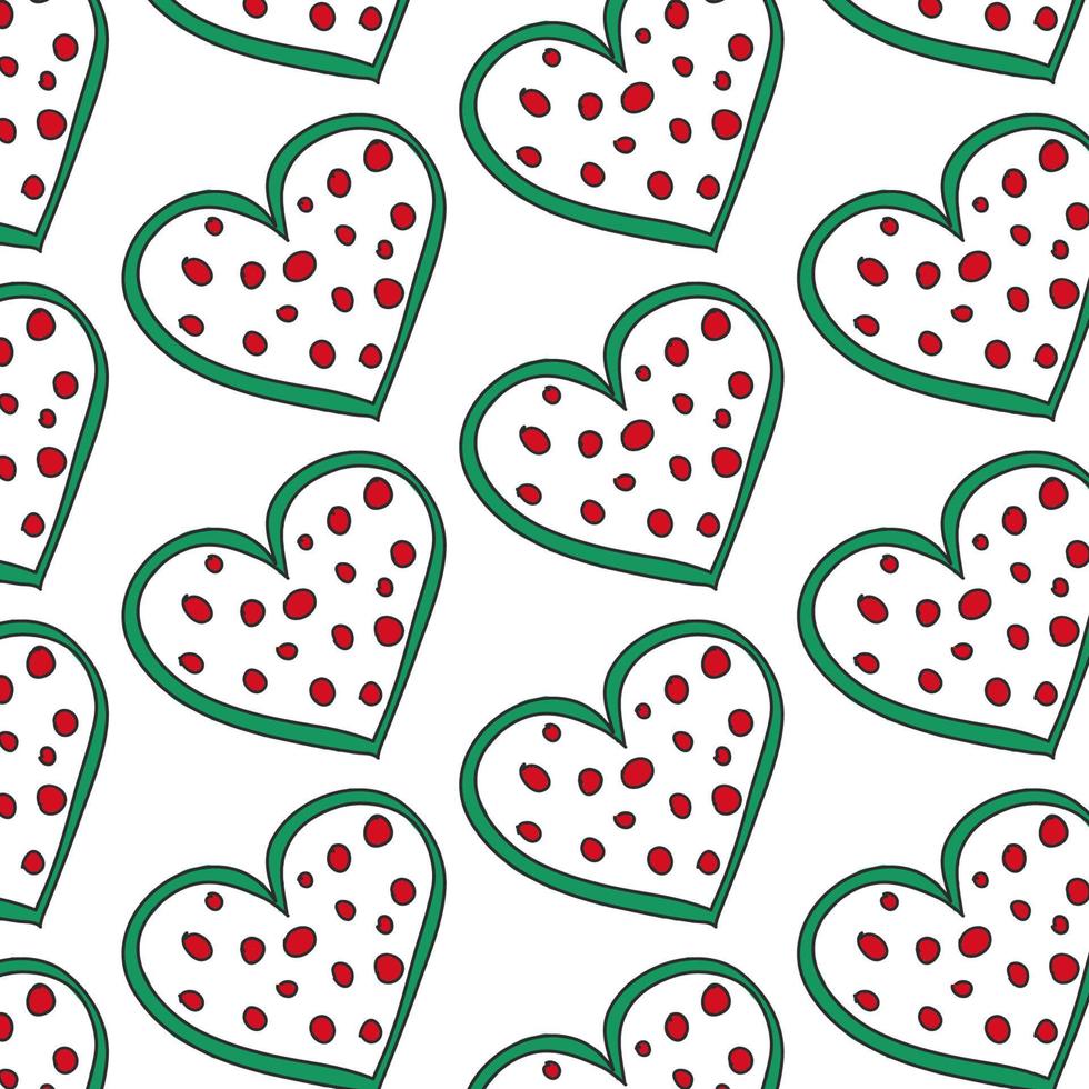 Vector seamless pizza pattern.