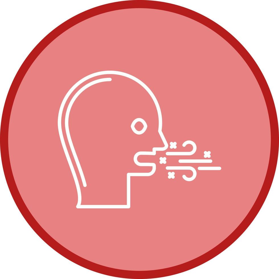 Bad Breath Vector Icon