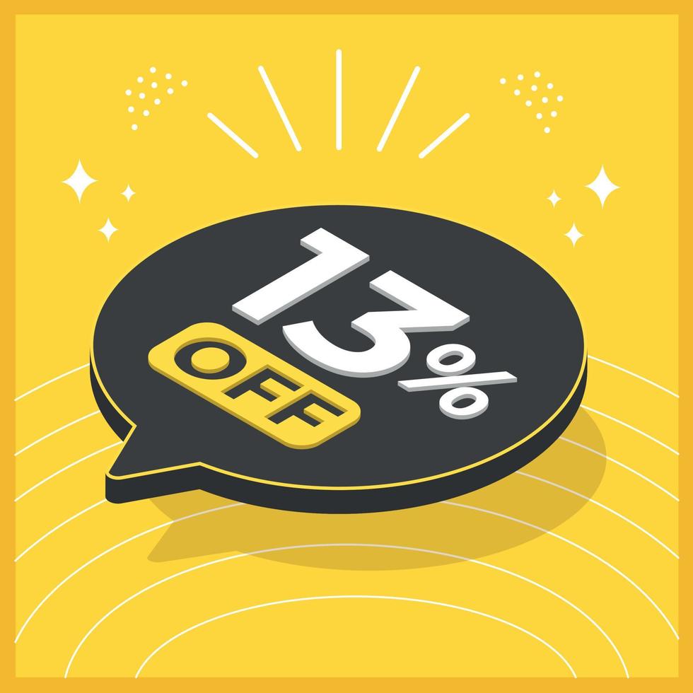 13 Percent Off 3D Floating Balloon With Promotion For Sales On Yellow 13-percent-off-3d-floating-balloon-with-promotion-for-sales-on-yellow
