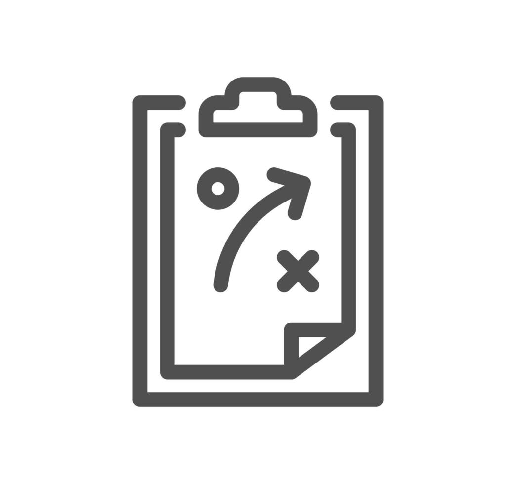 Creative business solutions icon and linear vector. vector