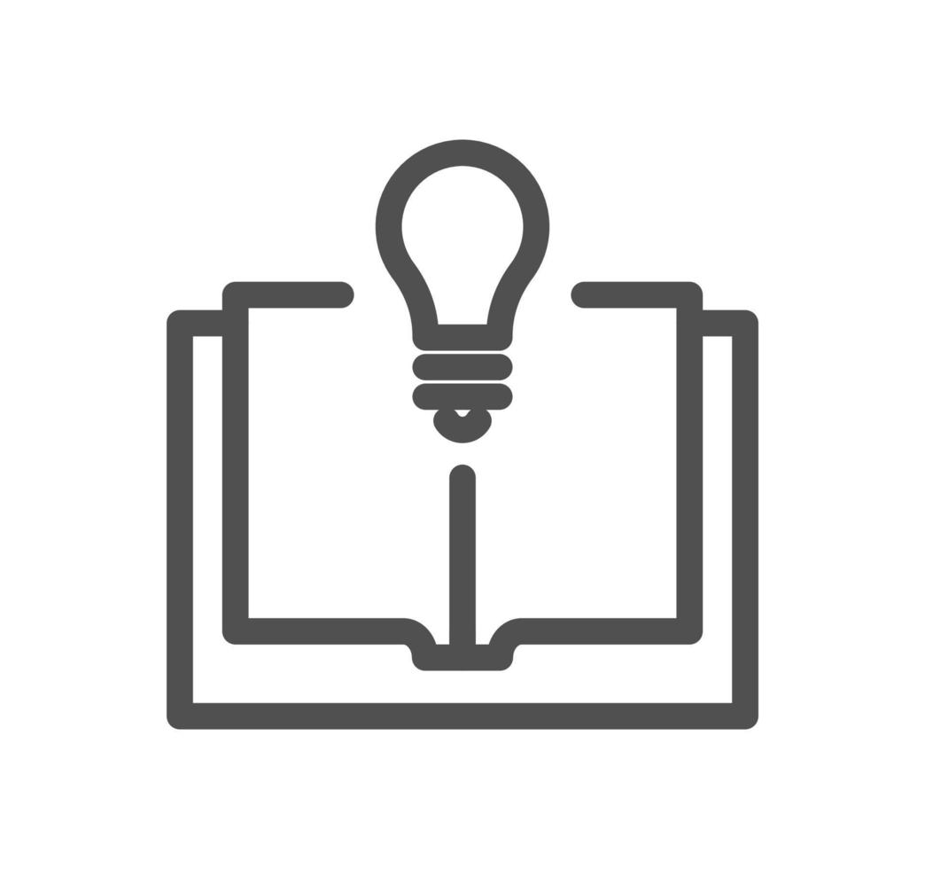 Creative business solutions icon and linear vector. vector