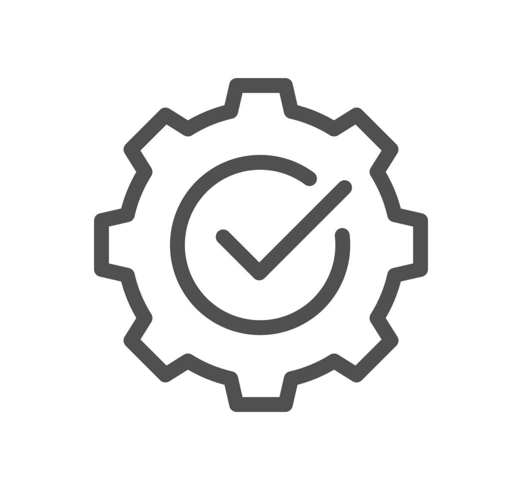 Engine optimization related icon outline and linear vector. vector