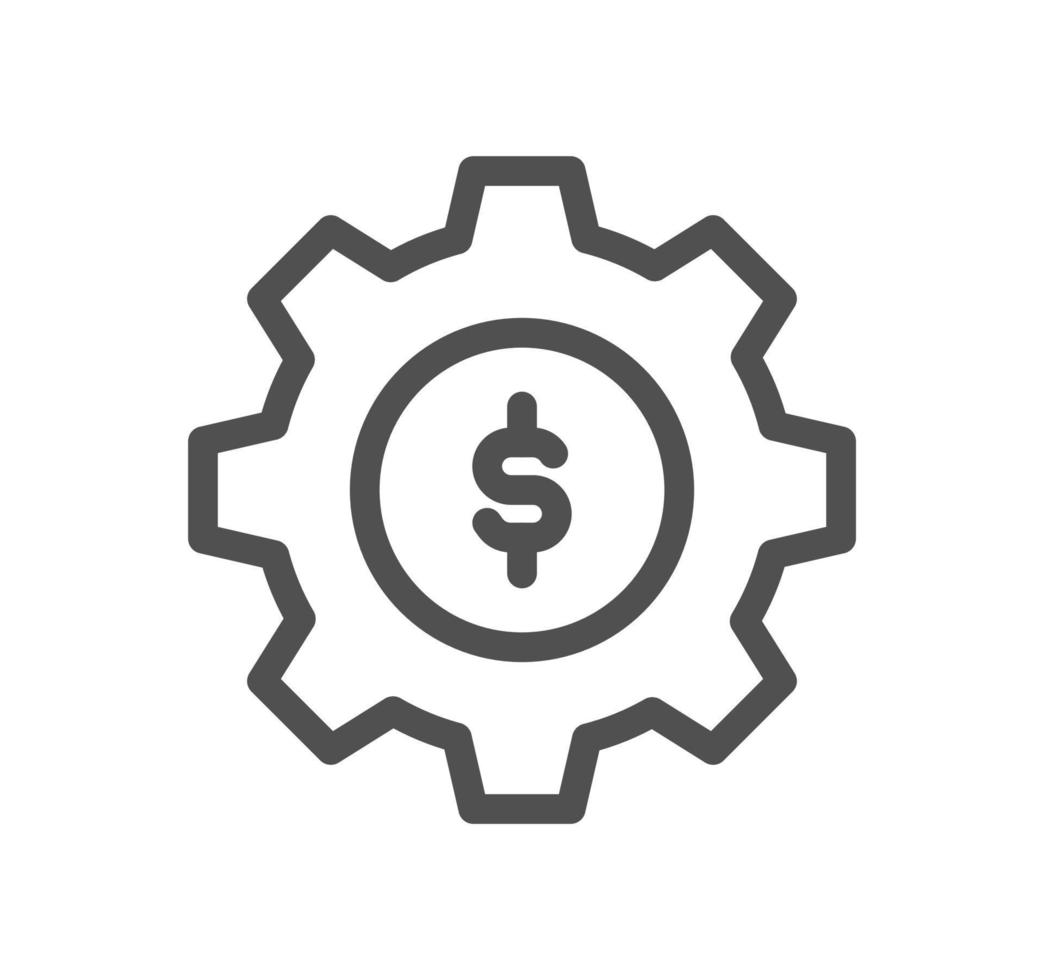 Engine optimization related icon outline and linear vector. vector
