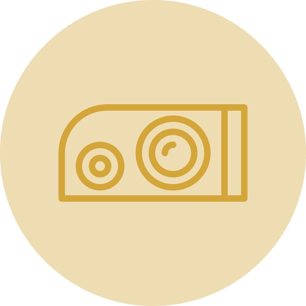 Headlight Vector Icon Design