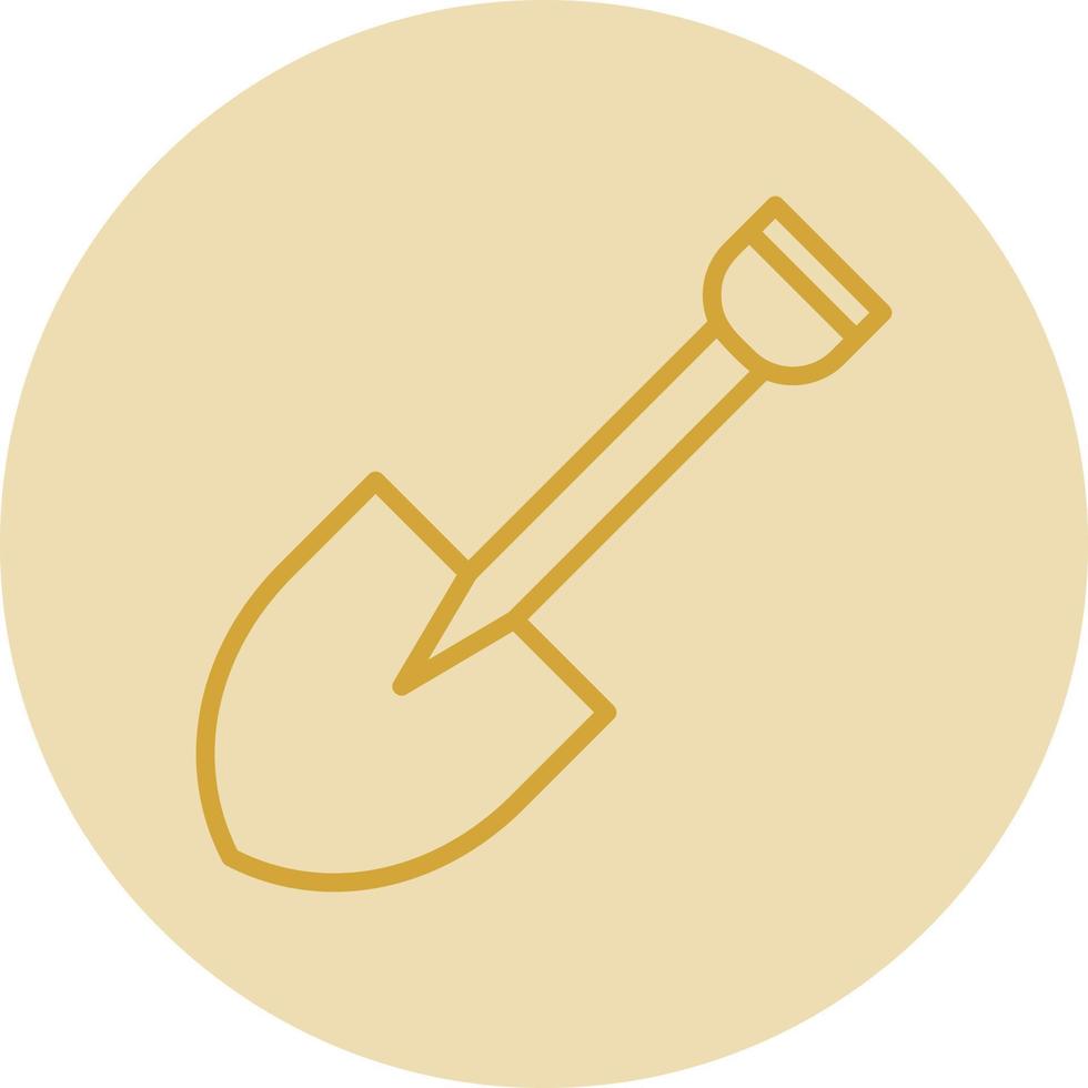 Shovel Vector Icon Design