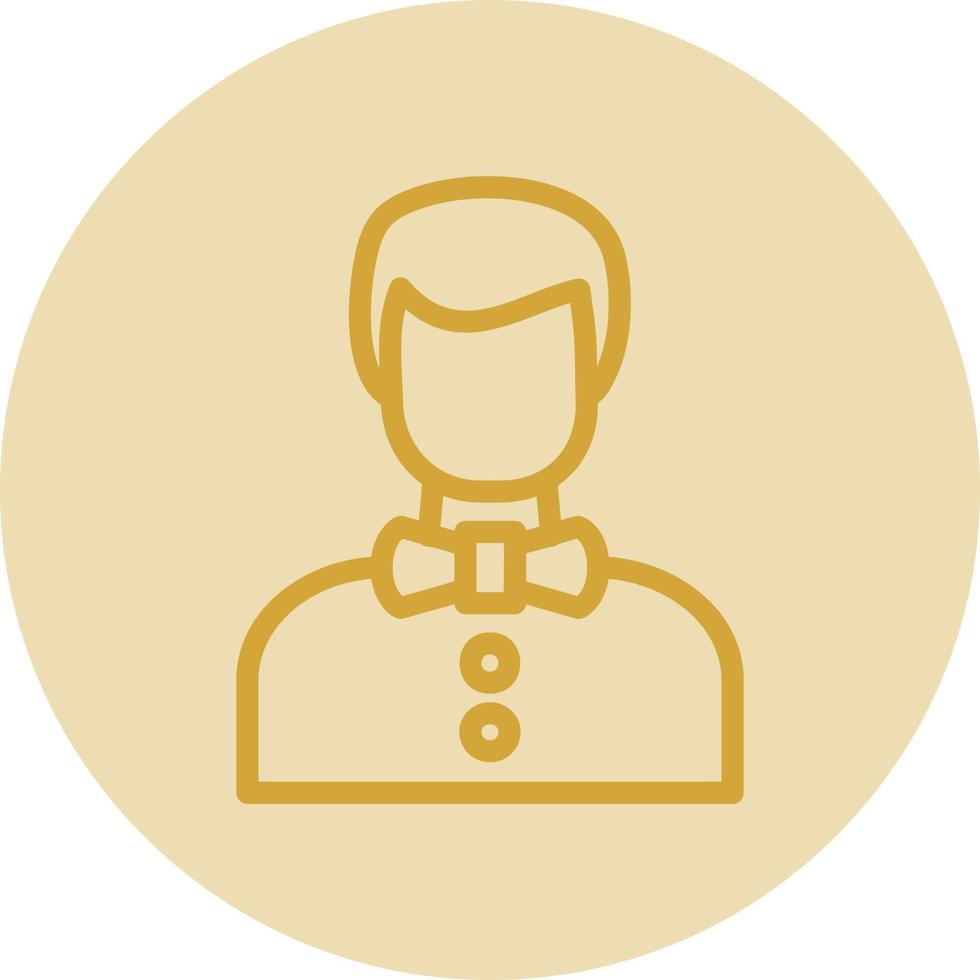 Croupier Vector Icon Design