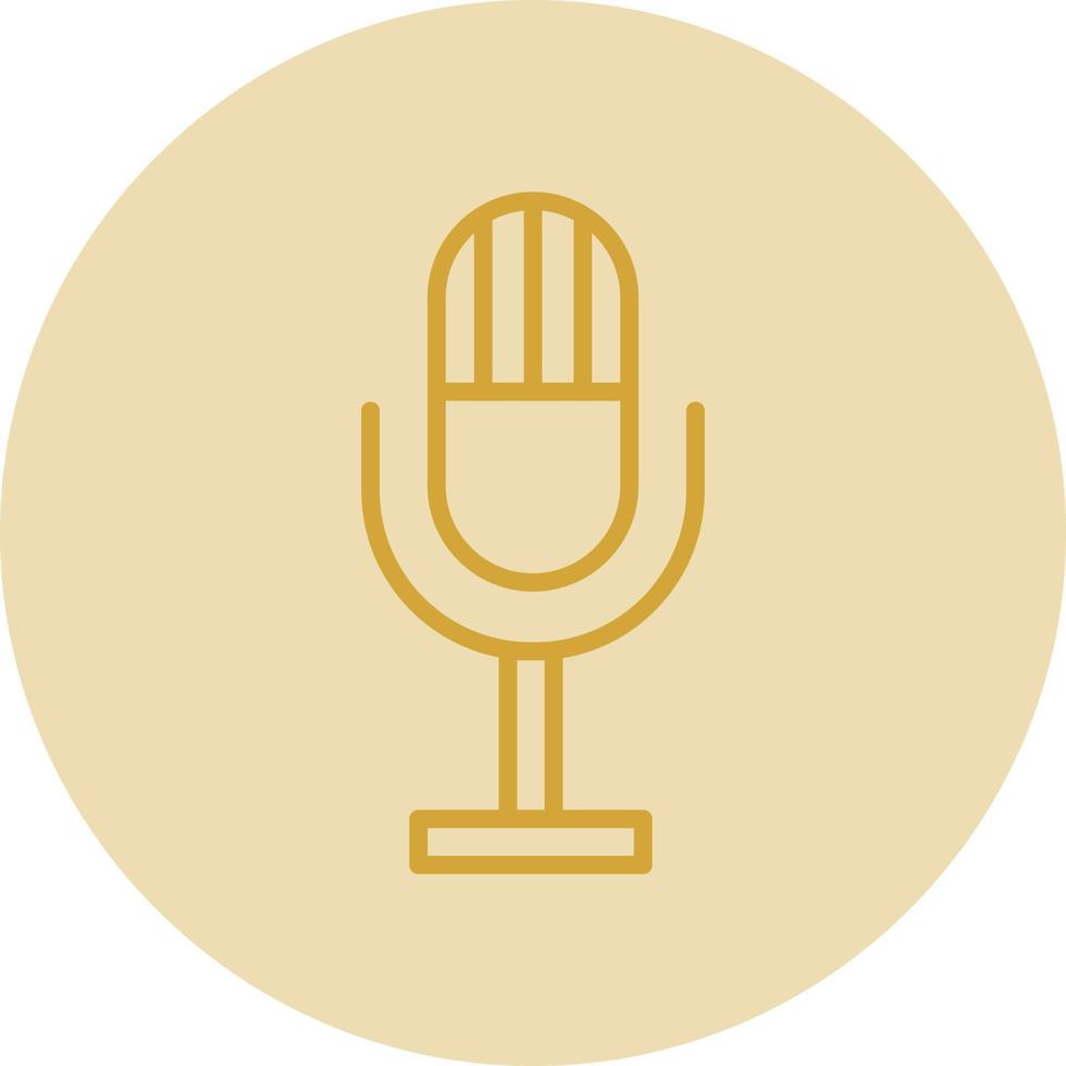 Podcast Vector Icon Design