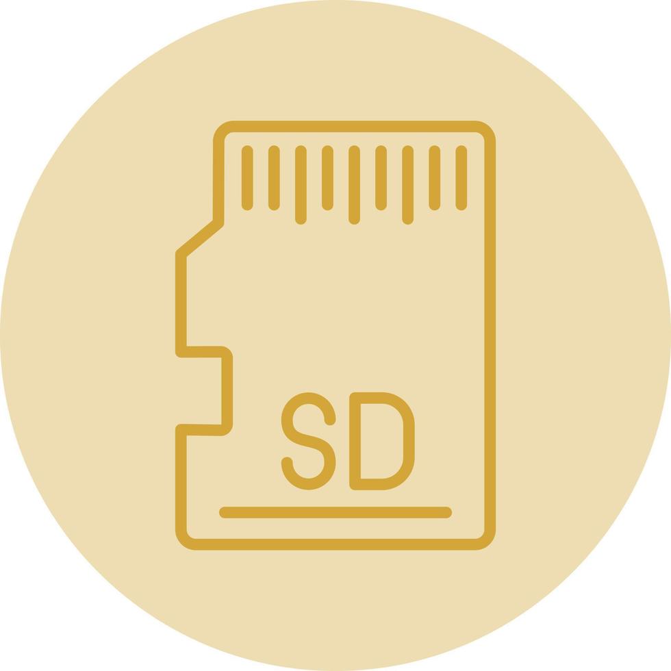 Sd Card Vector Icon Design