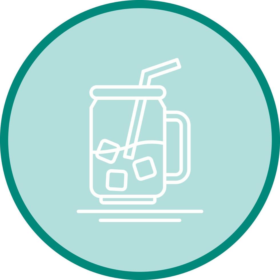 Iced Tea Vector Icon