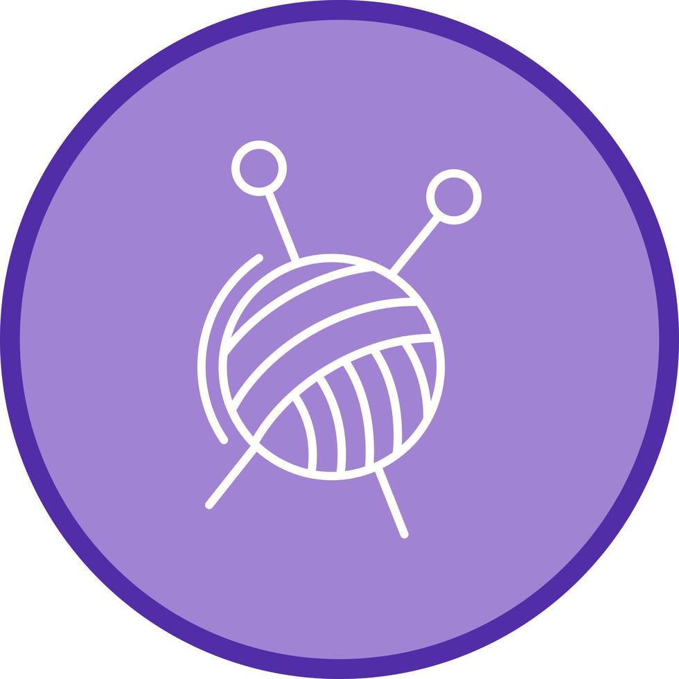 Knitting Vector Icon
