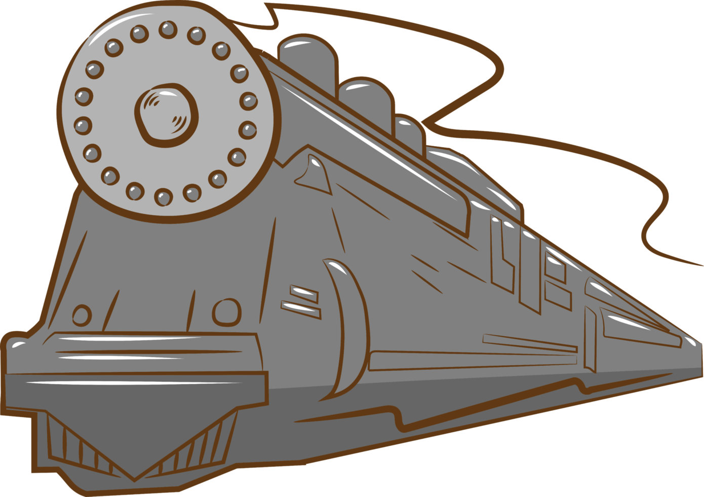 trein PNG grafisch clip art ontwerp